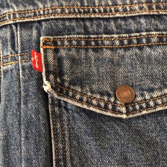 Levi’s Sherpa jean jacket L - Picture 5 of 6